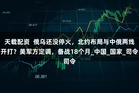 天载配资  俄乌还没停火，北约布局与中俄两线开打？美军方定调，备战18个月_中国_国家_司令